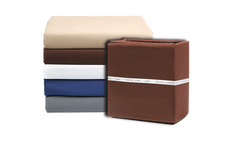 Brushed Microfiber Sheet Sets Check Pattern